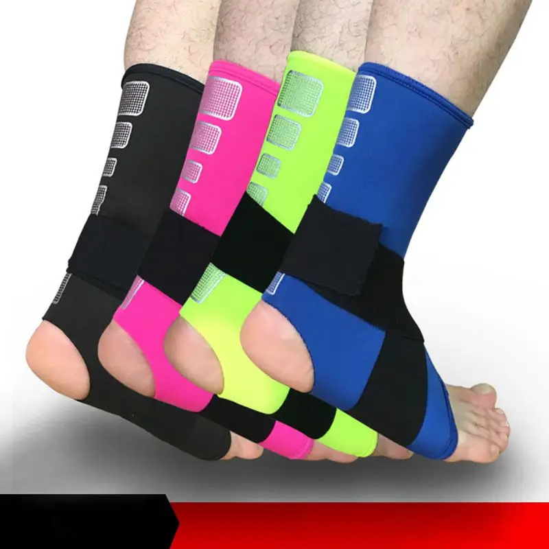 

1PCS Ankle Bandage Elastic Brace Guard Support Sport Gym Foot Wrap Protection Sports Safety Ankle Support Strong