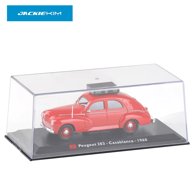 Высококлассная имитация 1:43 Peugeot 203 такси в Касабланке Марокко 1960 Модель