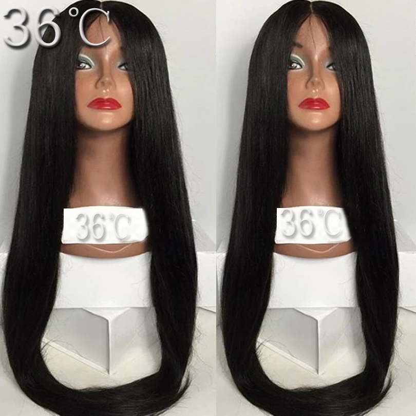 Long Straight Human Hair Wig Glueless Full Lace Wig Human Hair Lace