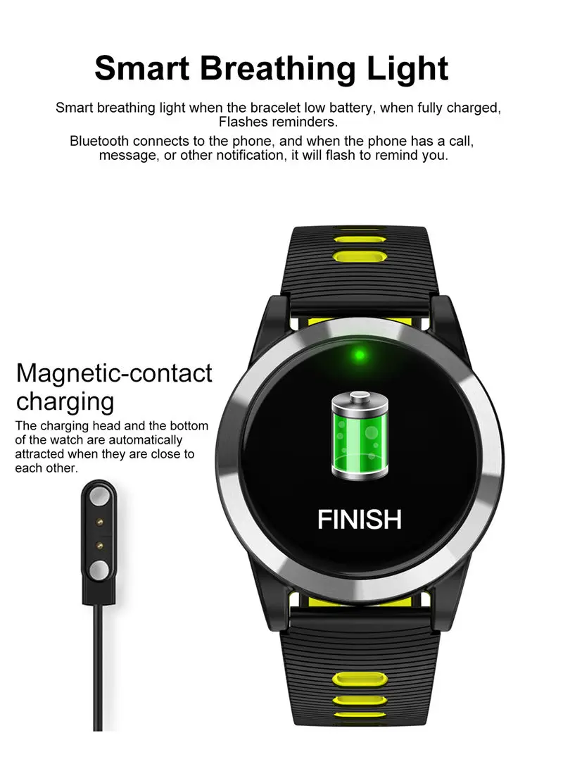 LYKRY R15 Смарт-часы IP67 водонепроницаемый монитор сердечного ритма кровяного давления мульти-модель спортивные часы Bluetooth Smartwatch Браслет