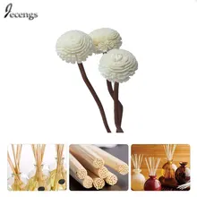 Премиум коричневый волнистый тростник из ротанга добавить через траву цветы ароматизатор диффузор палочка Замена заправка палочки 177 мм(7 дюймов)* 3,5