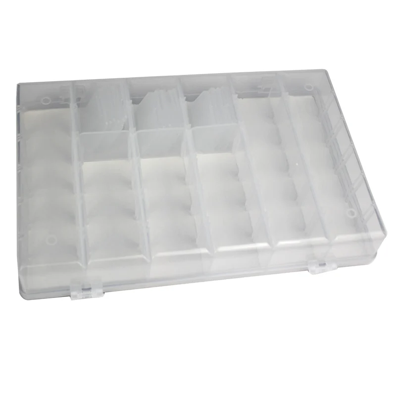 LAOA PP Storage Box Transparent Plastic Boxes for Storage Jewelry