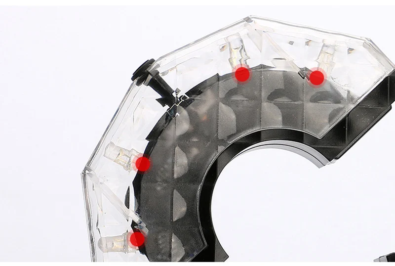 Bicycle Light Waterproof MTB Road Bike Hubs Lights USB Charging Front Rear Spoke Wheel Decoration Safety Cycling Lamp LT0110 (6)