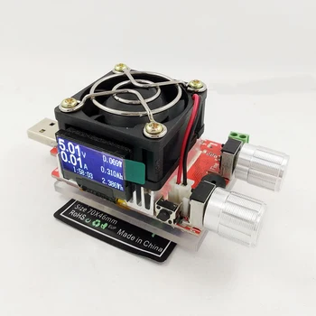 

QI Wireless Charging Tester Detects Charger Voltage, Current Emission, Aging 5W Constant Current Load.