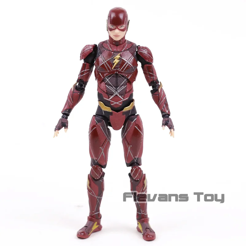 DC Comics Justic League MAFEX 058 флэш-Фигурка Игрушка Кукла Brinquedos фигурные коллекционные модели подарок