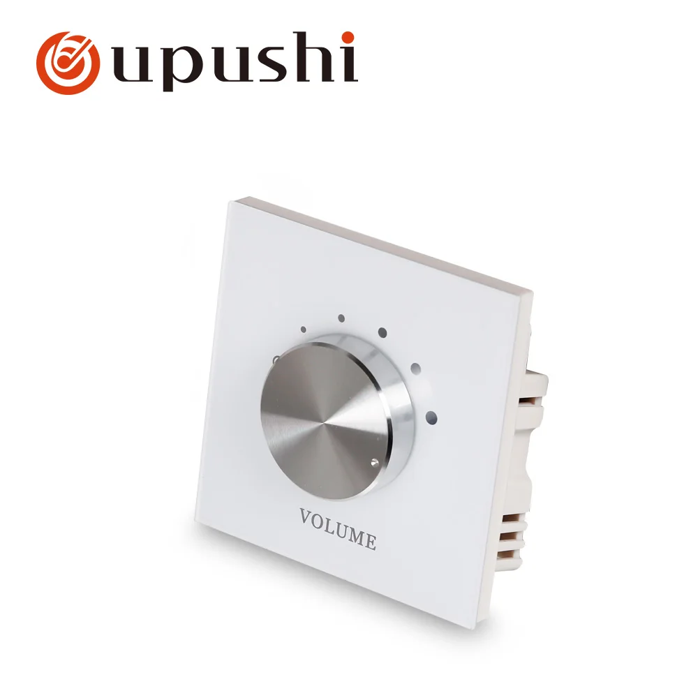 Wall Mount Rotary Volume Control Knob na Parede Speaker Switch Stereo Speaker Impedância Matching 100w - Image 4