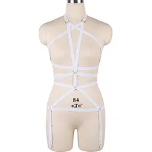 Одежда жгут Комплект Белый Простой Стиль Рабство Женское белье эластичный декоративный бюстгальтер ремни красивые аксессуары для девочек вечерние Одежда