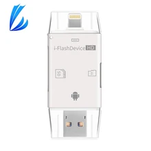 LL TRADER для OTG USB SD кард-ридер HD Micro SD и TF карта памяти адаптер мульти-карты для iPhone 8/Andriod/PC флэш-накопитель ридер