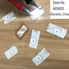 30 шт./лот, хорошее качество Универсальный SMD лампы бусины с оптической линзы Fliter для Светодиодный ремонт ТВ 3 в