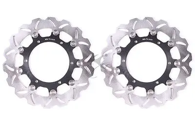 Front Brake Disc Rotors ForYamaha YZF R6 99-02 R1 98-03 VMX12 93-07 FJR XJR 1300