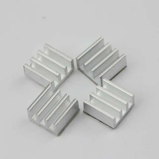 Modest 50 pcs 7 * 7 * 3.5mm Adhesive Aluminum Heatsink for Computer for Xbox360 PS VGA Graphics Card DDR RAM Video Memory Modest 50 pcs 7 * 7 * 3.5mm Adhesive Aluminum Heatsink for Computer for Xbox360 PS VGA Graphics Card DDR RAM Video Memory