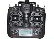 Walkera Devo 10 Transmitter 10 channel TX w/ RX1002 Receiver FreeTrack Shipping