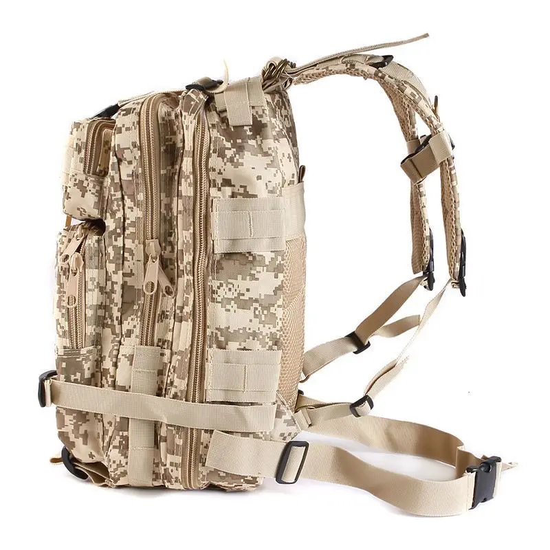  25L Military Tactical Assault Pack Backpack Army Molle Bug Out Bag Small Rucksack for Outdoor Hikin