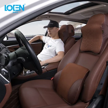

Car Neck Pillow Headrest Cervical Neck Support Cushion Auto Accessories Memory Foam For Universal Cars Audi Quattro Renault Golf