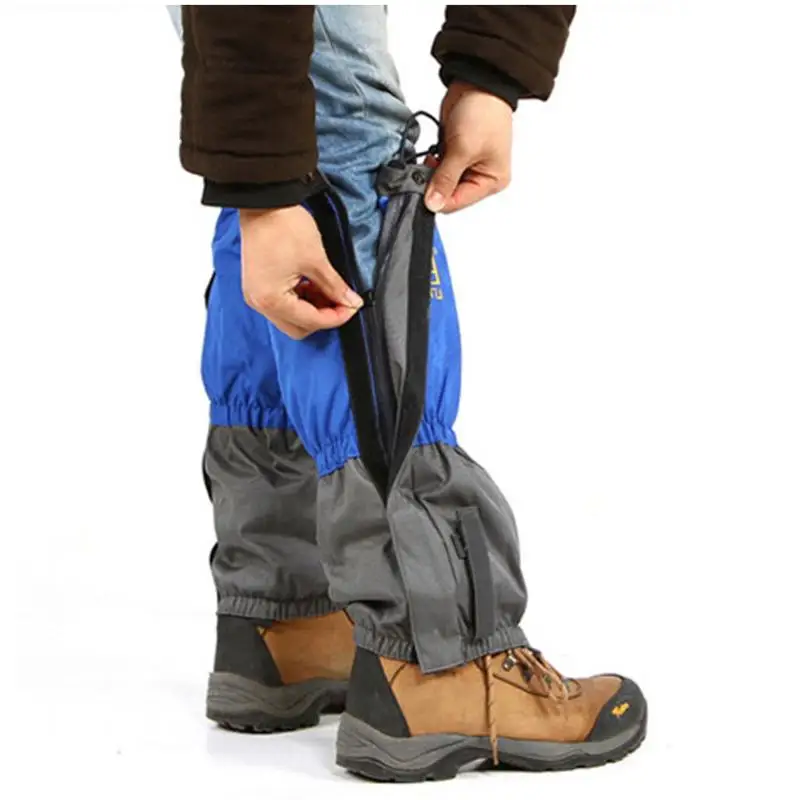 

Waterproof Outdoor Oxford Windproof Sand Proof Unisex Legging Gaiter Leg Cover Camping Hiking Snowmobiling Protector Boot