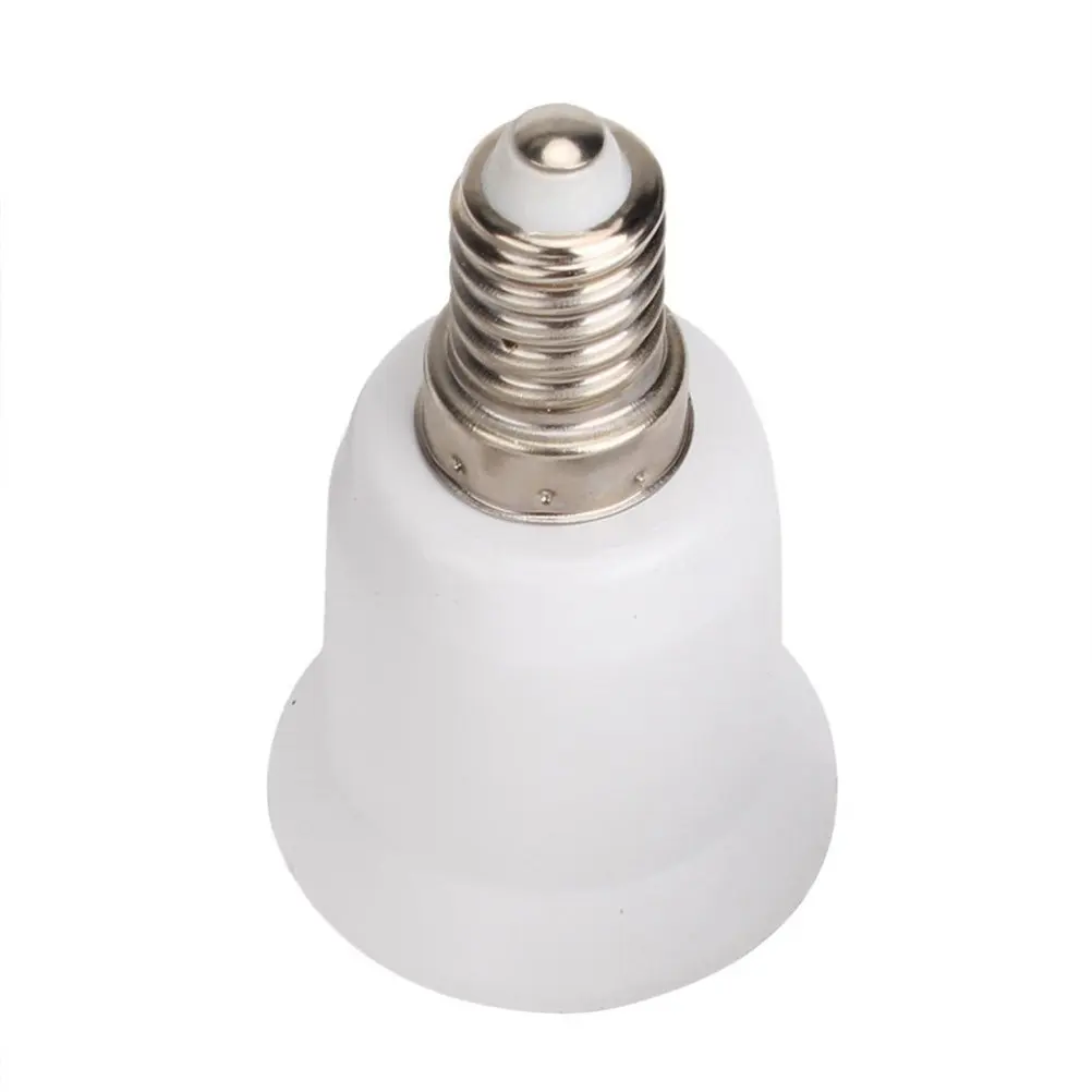 

5 pcs E14, E27 Adapter Base Screw LED Light Bulb Bulb Socket Converter, White