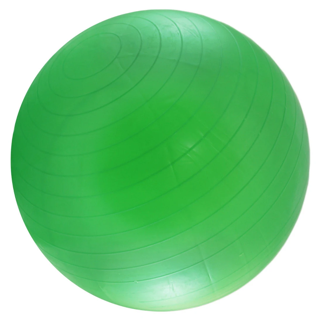 Балансирующий устойчивый мяч для йоги пилатеса Анти-взрыв+ воздушный насос зеленый 75 см