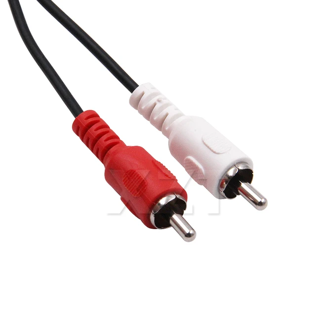 Câble adaptateur audio DIN femelle vers 2 RCA mâle, 5 broches, médailles,  haute qualité, 2019