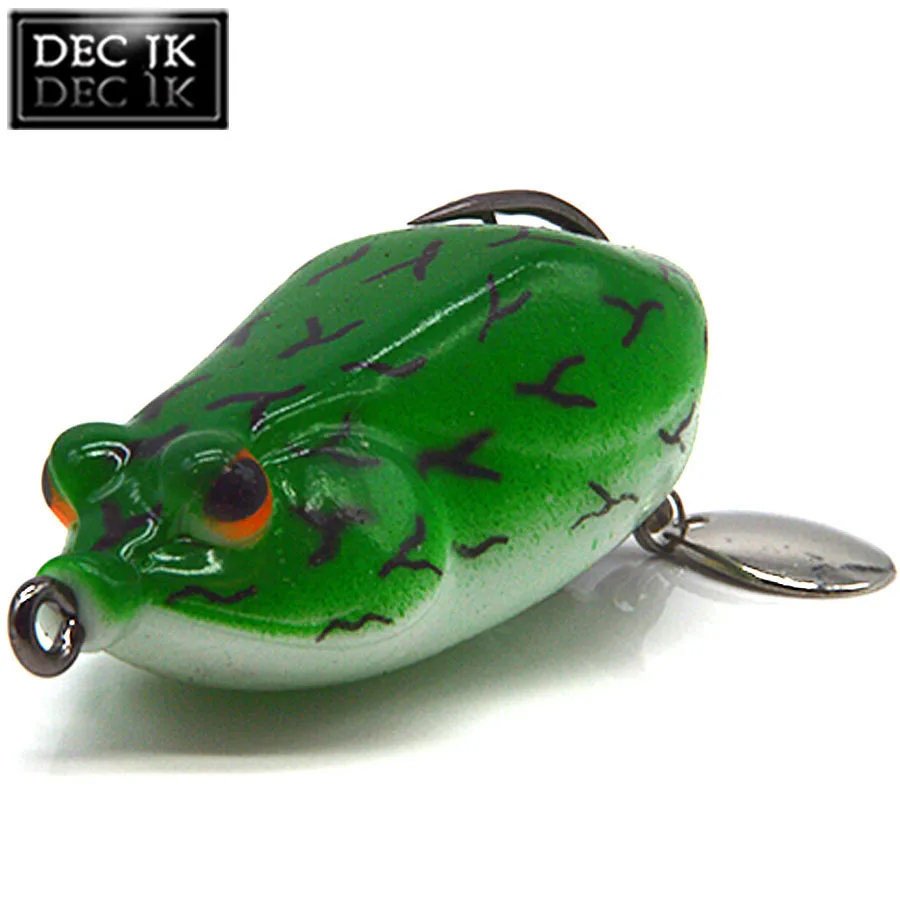 Topwater Artificial Lures For Fishing Peche Carp Trout In River Soft Snakehead Hollow Frog Lure Swimbait 15g Fake Fishing Baits (4)