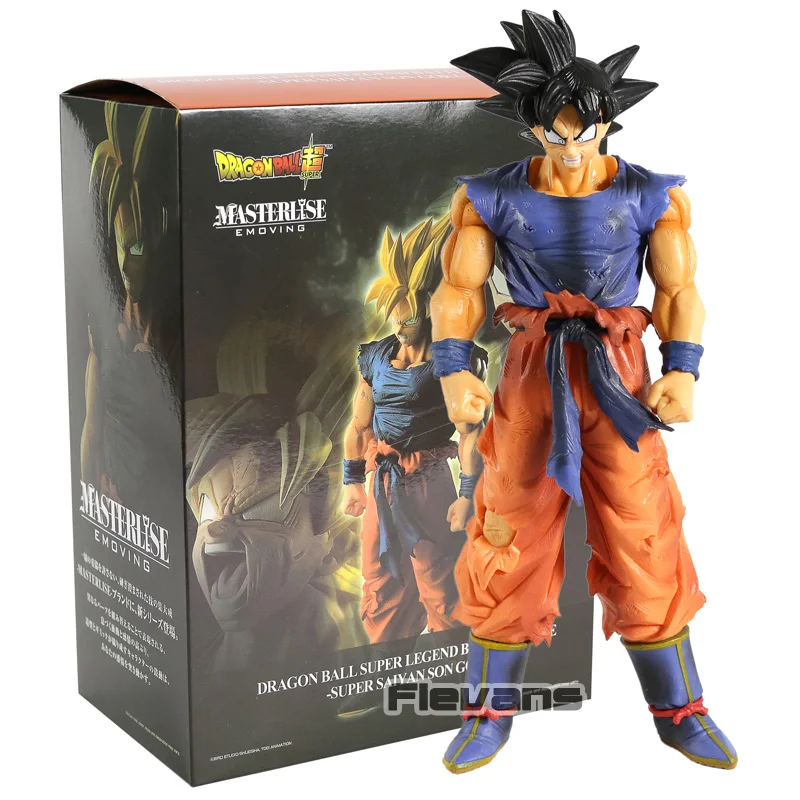 Dragon Ball Super Battle Legend SSJ Goku Kuji Prize Figure Collectible Model Toy - Цвет: B box