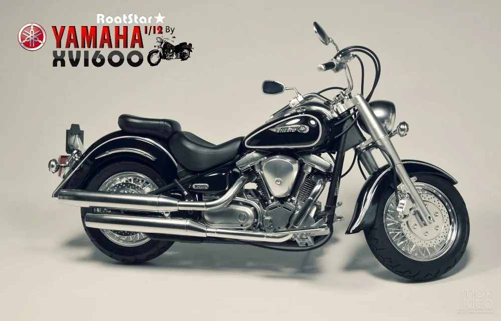 Сборная модель мотоцикла в масштабе 1/12 строительные комплекты YAMAHA XV1600 Road Star Motor
