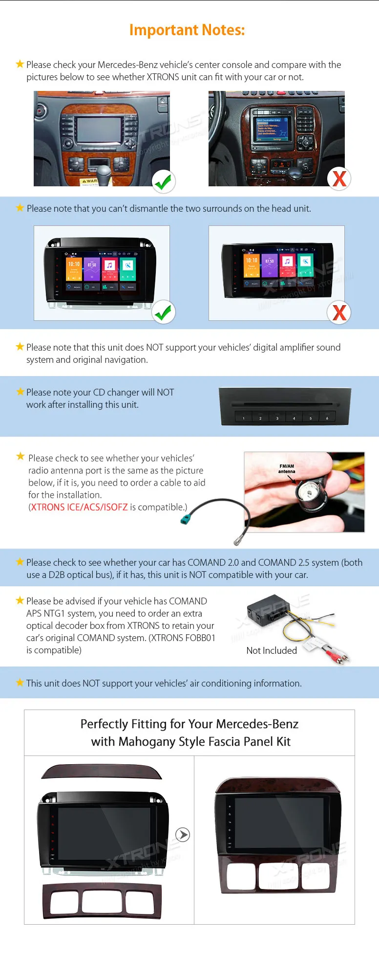 Flash Deal 8" Android 8.0 OS Car Multimedia Navigation GPS Radio for Mercedes-Benz S-Class W220 1998-2005 with Car Play Function Support 4