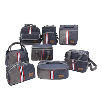 Multiple Portable Oxford Thermal Lunch Bag Women Men Insulated Cooler Storage Food Bento Bag Hotselling Accessories Supplies oxford thermal lunch bag insulated cooler storage women kids food bento bag portable leisure accessories supply product stuff