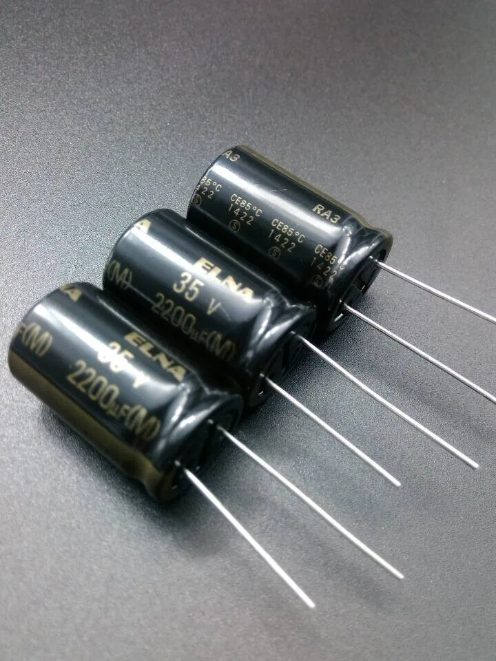 

30PCS Imported according to ELNA RA3 2200uF/35V origl authentic 2200uf 35v new spot special free shipping