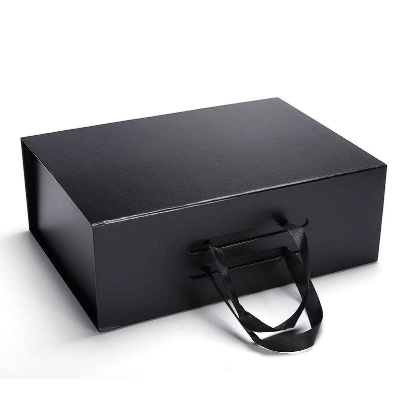 Manufacturer 38x27.5x13.5cm Custom Luxury Paperboard Foldable Boxes