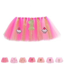 Младенец и для детского праздника в честь Дня рождения стул со столиком для кормления платье стол юбка вуаль 91,5 см* 35 см домашний деко вечерние детские Душ