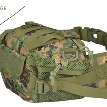 Мужской Многофункциональный Открытый Военный Ранец карманный тактический спортивный Кемпинг камуфляж поясная сумка