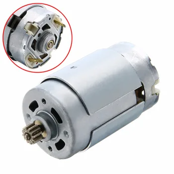 

New 12V 16.8V 18V Electric RS550 Motor 12 Teeth Gear 3mm Shaft Dia. For Cordless Charge Drill Motor Replacement Parts