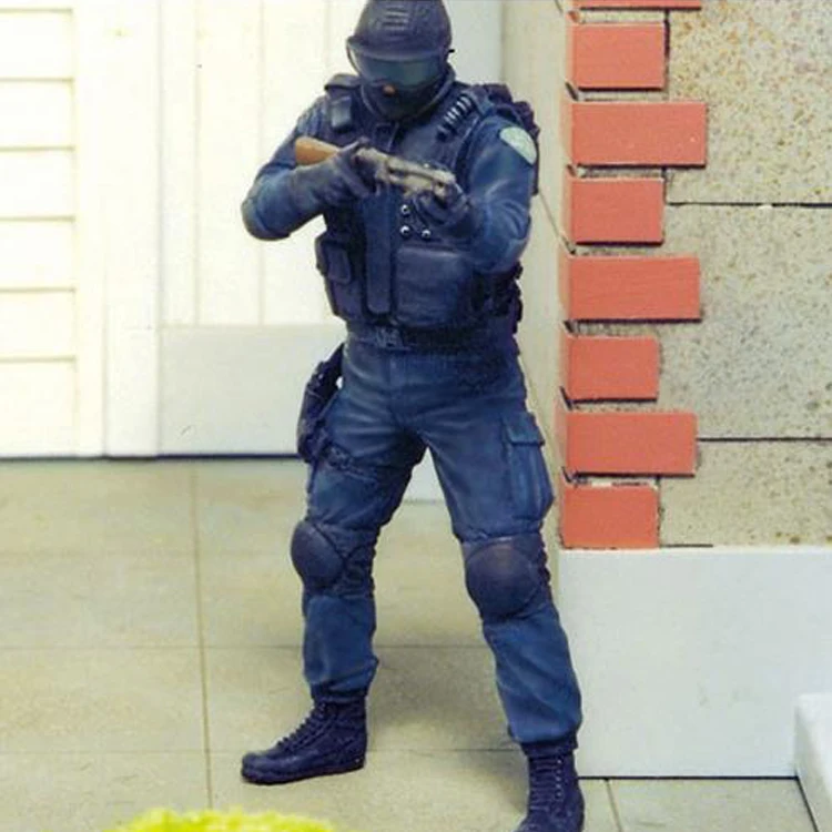1/35 SWAT команда 8 человек полимерная модель солдата GK Современная военная тема