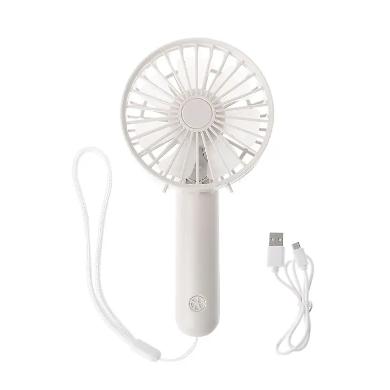 Foldable Hand Fans Battery Operated Rechargeable Handheld Mini Fan Electric Personal Fans Hand Bar Desktop Fan