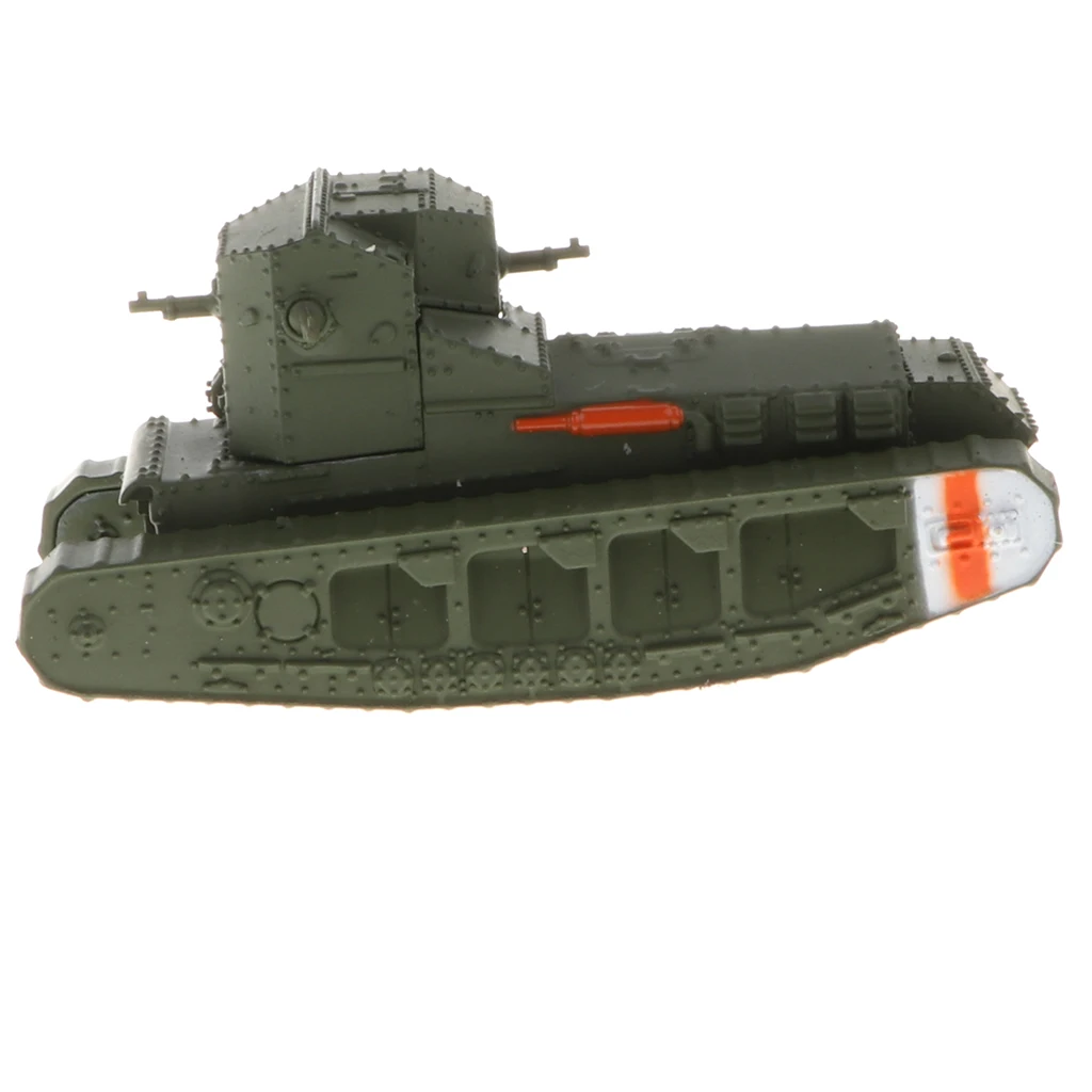 1:100 Britain MK. IV Female Tank & Mk.A Whippet panzer Model - WWI UK Army Vehicle Model Toy Soldier Gifts - 2pcs