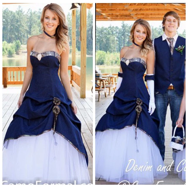 Sweetheart A Line Wedding Dress Hunting Camo D Bridal Gowns Sweetheart A Line Wedding Dress Hunting Camo D Bridal Gowns Lace Up Back Custom New