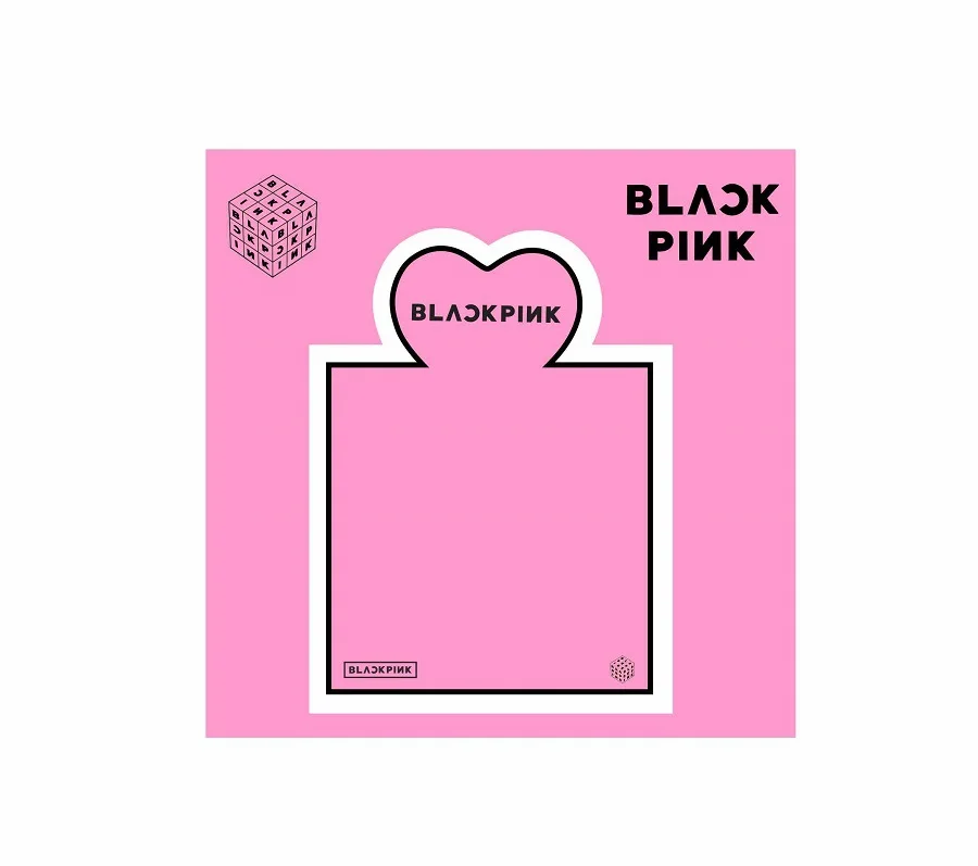 

KPOP BLACKPINK New Album TWICE Post-it Notes Jisoo Rose Jennie Lisa Same Sticky Note Post It Note-pad Fans Gift tags wholesae