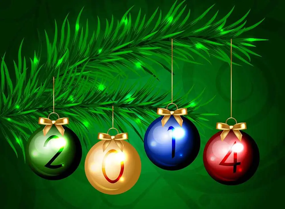 

SHENGYONGBAO Art Cloth Custom Photography Backdrops Prop Christmas ball Christmas day Photo Studio Background S19714-03