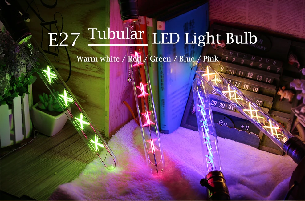 8W T300 LED Tubular Filament Bulb  (9)