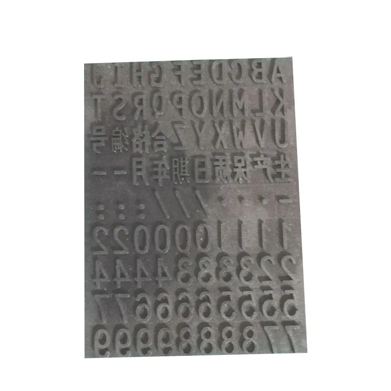 Portable gear printing tools equipment,expiration date code marker,manual rolling printer,coder machinery+ink+characters - Цвет: Big Letter board