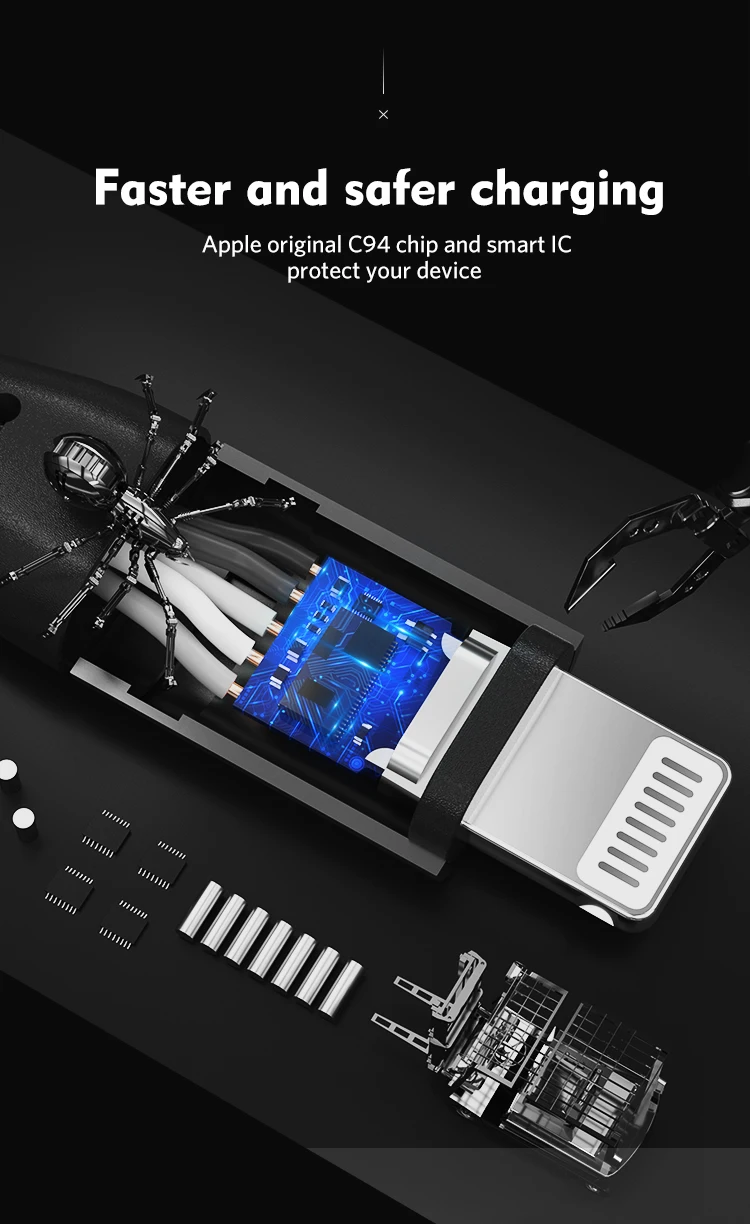 MFI Сертифицированный usb type c к lightning Кабель для iPhone 11 pro xs max xr 8 7 6s plus 5S ipad зарядное устройство PD Быстрая зарядка 2 м