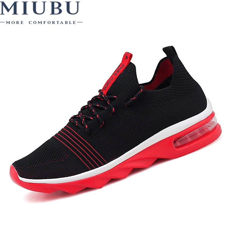 

MIUBU Male Casual Shoes Couple Lover Mens Mesh Shoes Men sneakers Shoes Summer Breathable Fashion lace up flats shoes