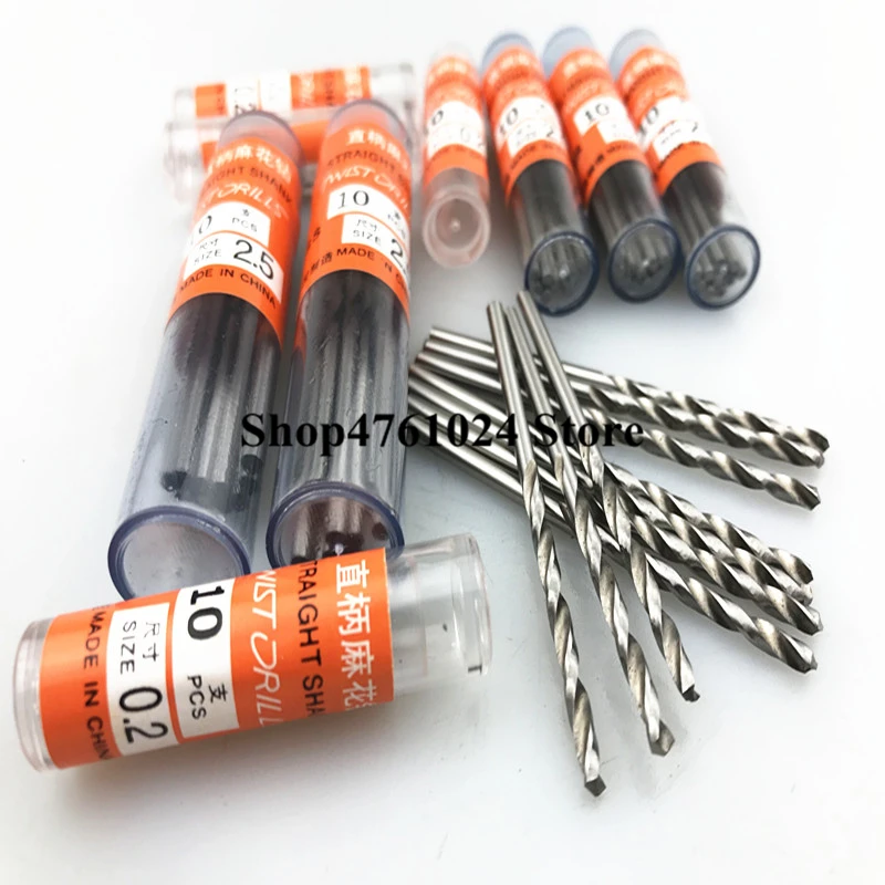 0.2 Millimetri ~ 3.0 Millimetri Micro Trapani Set Pcb Cnc Presse Si Adatta Dremel Bits Carbide Micro Drill Bits Cnc Pcb Dremel Drill Bit, 6542Hss