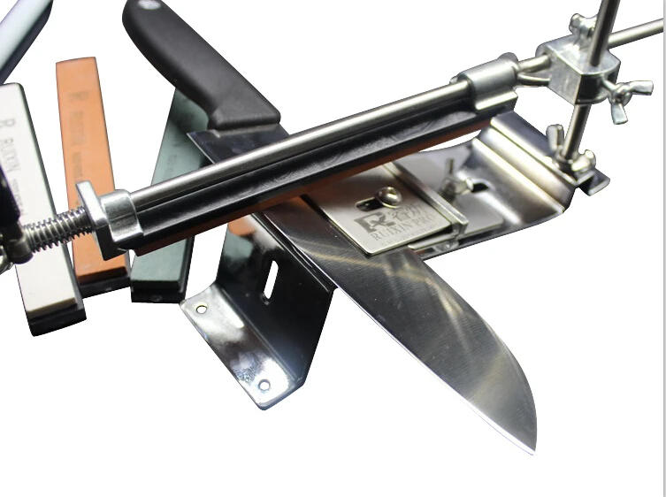 

2015 Apex sharpener Ruixin sharpener Sharpening System including 4 whetstone Edge wicked sharpener sytem