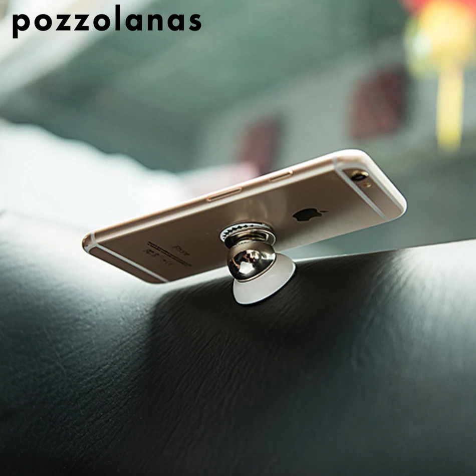 Pozzolanas 1 шт. Универсальный Автомобильный магнитный держатель для смартфона с