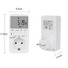 EU UK BR Plug Outlet Electronic Digital Timer Socket with Timer 220V AC Socket Timer Plug Time Relay Switch Control Programmable 4