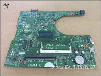 

CN-0PFT7H 0PFT7H PFT7H FOR DELL Inspiron 15 3558 laptop motherboard IRIS 14216-1 1XVKN MY4NH SR245 SR27G I3 CPU mainboard