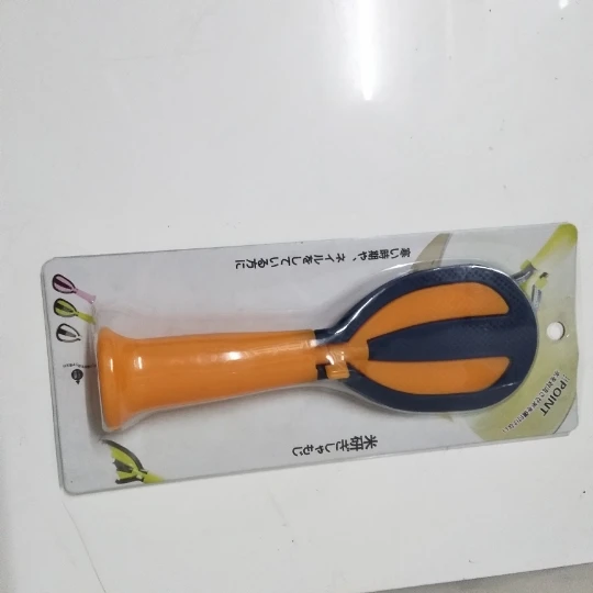 orange 2 в 1 Многофункциональный вращающийся кухонный гаджет вертикальный вращающийся взбиватель для яиц антипригарная рисовая ложка хозяйственные инструменты для приготовления пищи - Цвет: orange