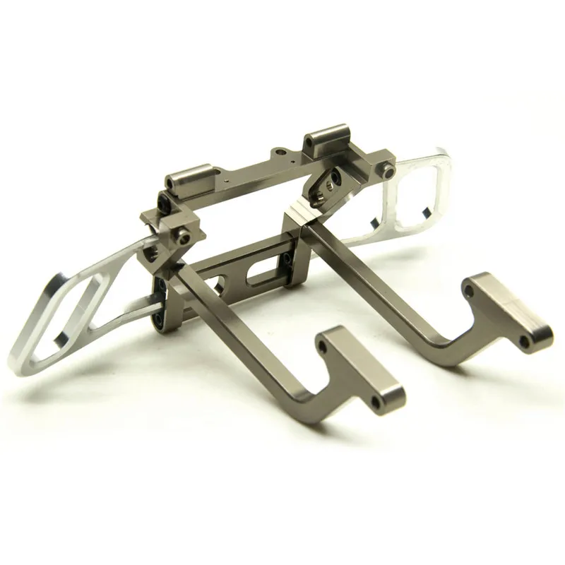 

High Quality Titanium Color AXIAL Wraith Metal Front Bumper Bull Bar For 1/10 RC Rock Crawler Car Truck