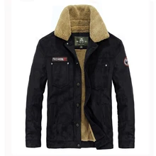 AFS JEEP зимняя куртка мужская плюс бархатная теплая утолщенная парка Мужская Новая повседневная куртка пальто брендовые парки с меховым воротником армейская куртка